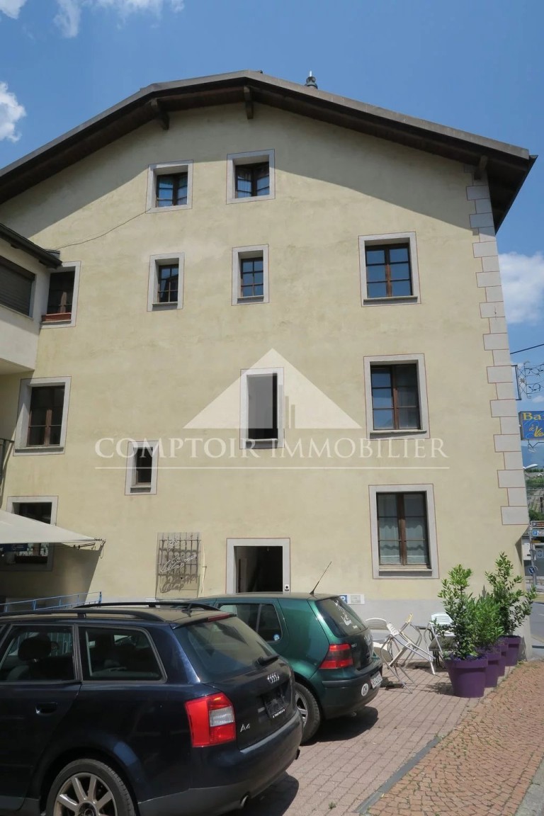 3 pièces en duplex au centre-ville de Sierre
