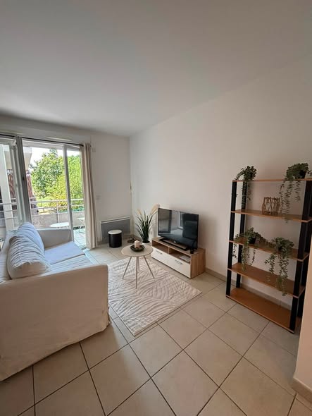 Studio meublé avec balcon à Veigy-Foncenex
