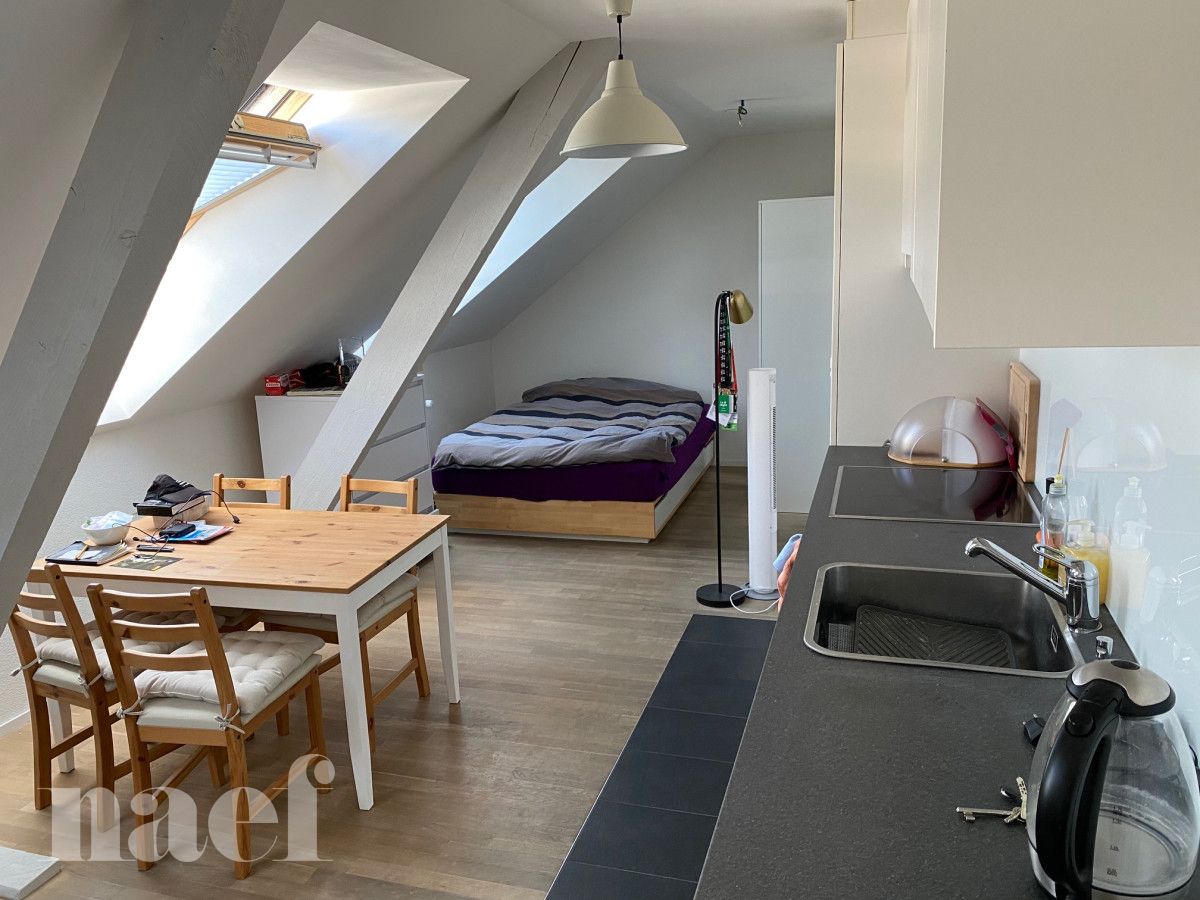 Studio 1 pièce au 5ème étage à Neuchâtel