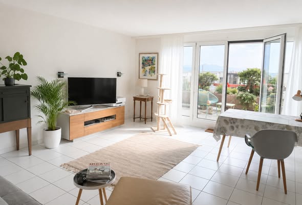 Spacieux 2.5 pièces avec grande terrasse à Lutry