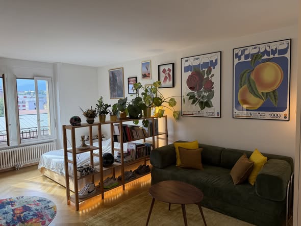 Appartement 2 pièces à louer – Genève, Rue des Bains
