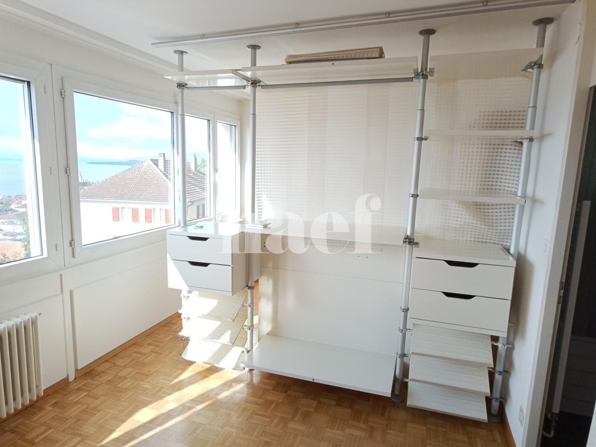 Studio lumineux à Neuchâtel