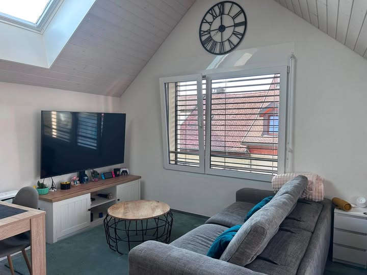 Joli studio lumineux de 38 m² à louer – Centre de Payerne