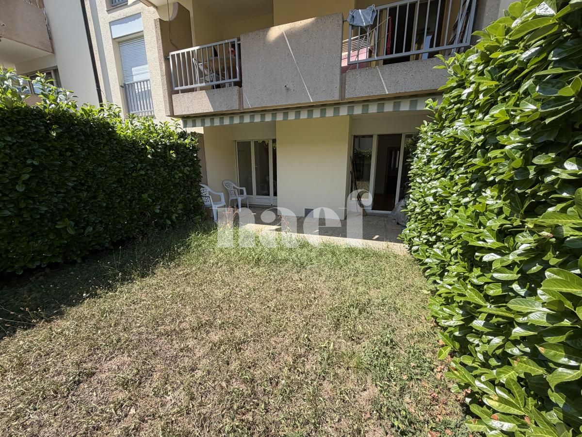 Appartement 2.5 pièces à Nyon avec jardin