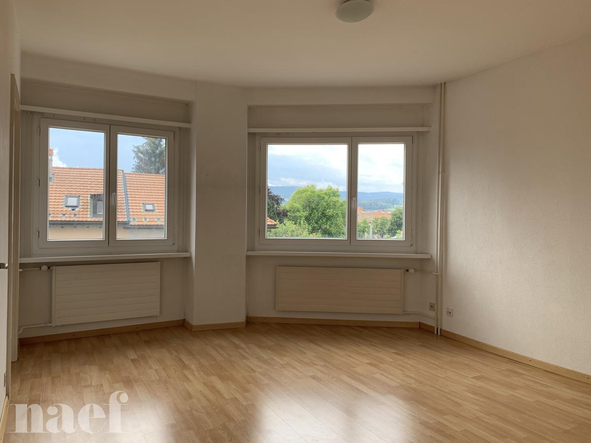 Studio lumineux 1 pièce à La Chaux-de-Fonds